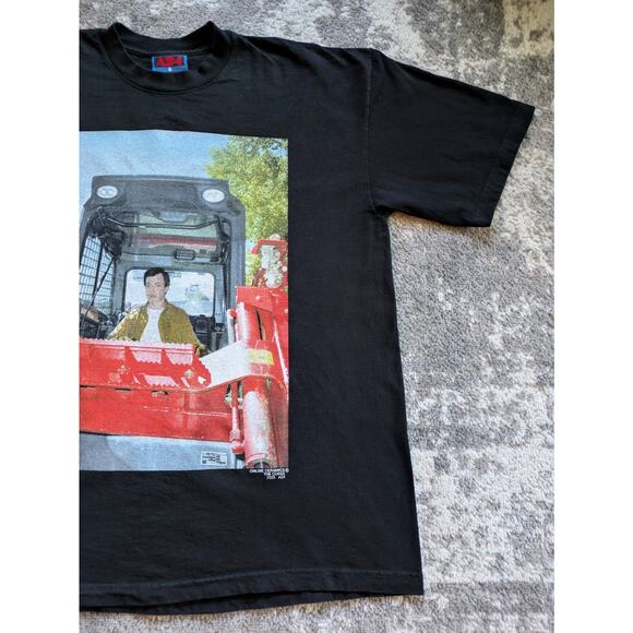 A24 x Online Ceramics x The Curse T-Shirt Elara Bulldozer, Black - Size XL - Picture 7 of 16